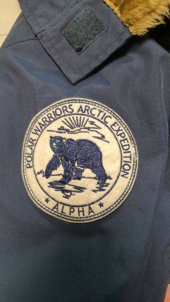 알파인더스트리 N3B 네이비 패딩 점퍼 이미지