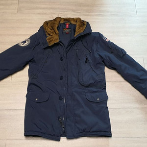 알파인더스트리 N3B 네이비 패딩 점퍼 이미지