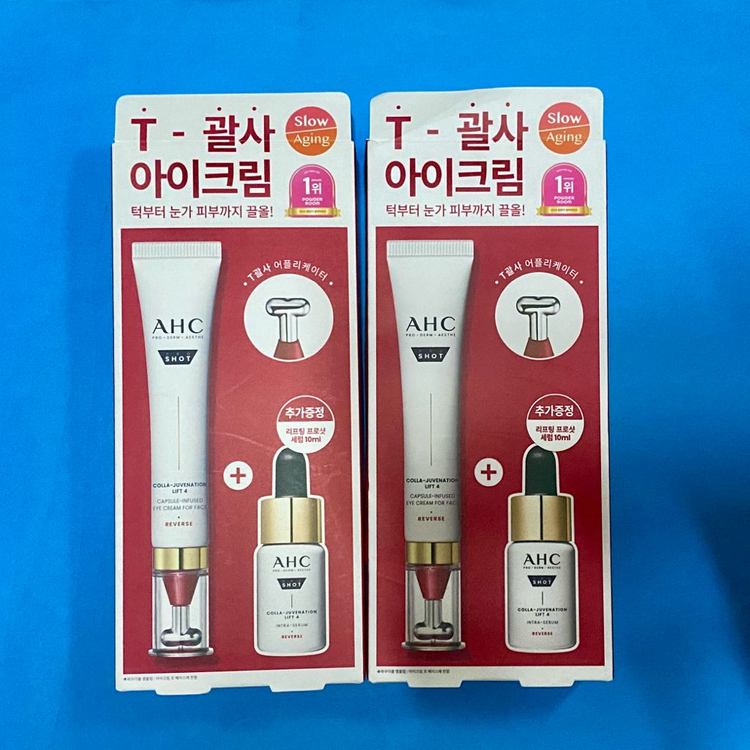 [새제품] AHC프로샷/T괄사 콜라겐/레티놀 아이크림/포페이스+리프팅세럼 이미지