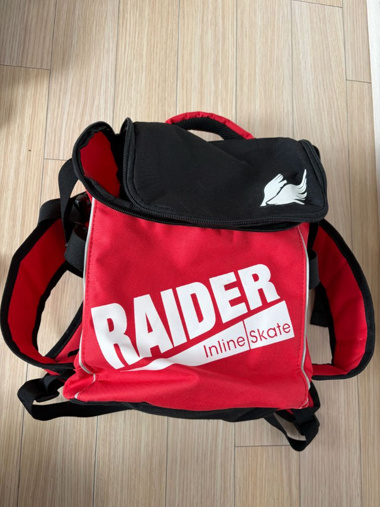 휠라 인라인스케이트 풀세트 (블랙&레드 / 215-240 / 7만원)--6