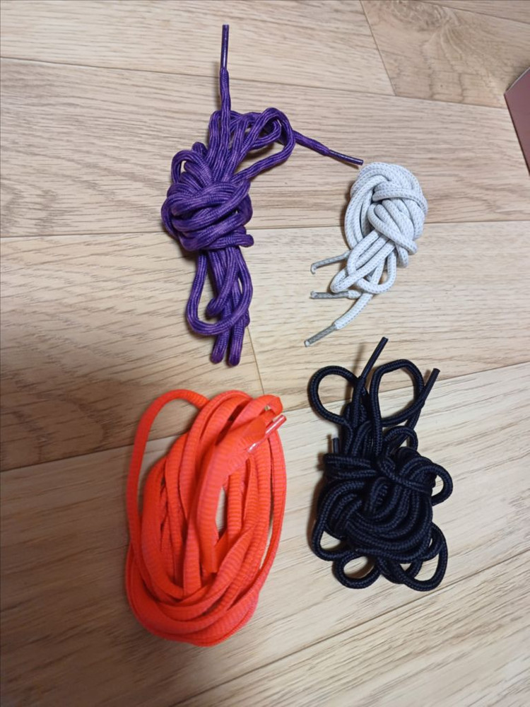 미사용 신발끈 운동화끈--3