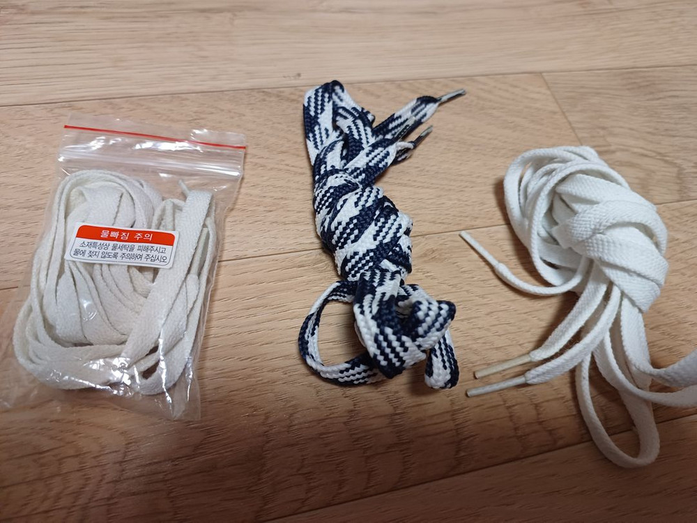 미사용 신발끈 운동화끈--4