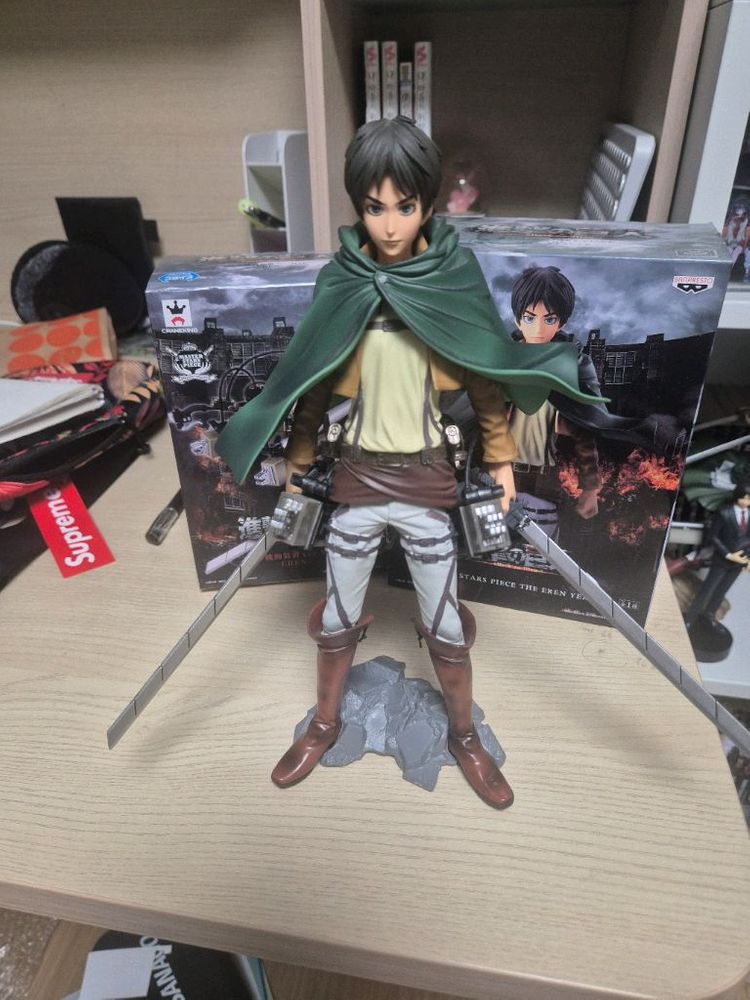 진격의 거인 에렌 예거 반프레스토 마스터스타피스 피규어 팝니다. 이미지