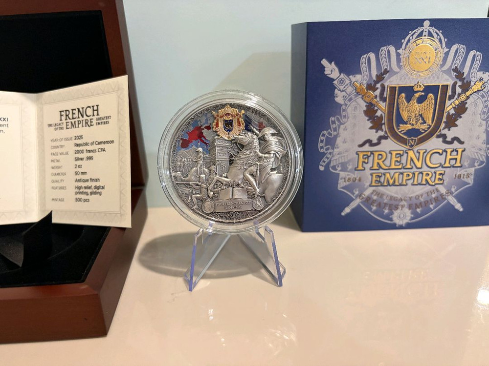 민트21 제국시리즈 풀구성 4개 8온스 은화--5