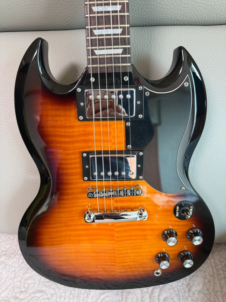 일렉기타 + 소프트가방 엘피폰SG 이미지