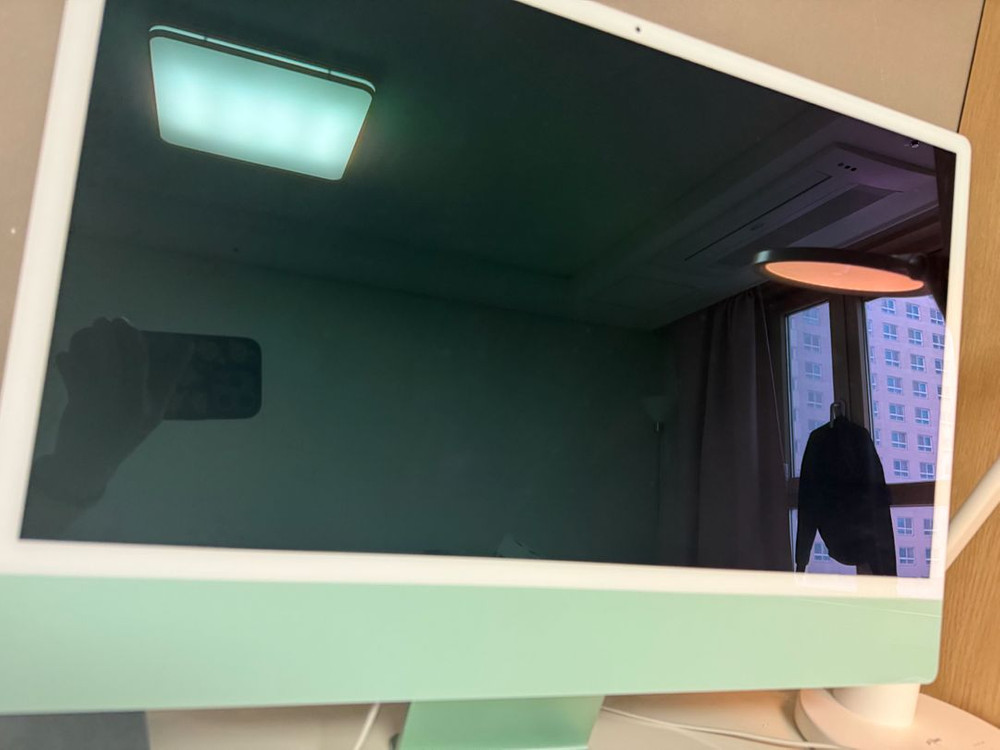 (상태 A)애플 아이맥 24인치 M3 그린 8GB 256GB 이미지