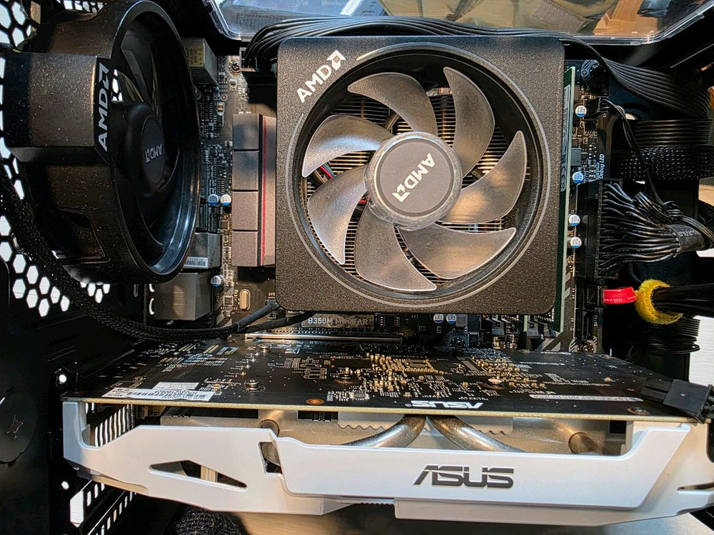 라이젠5 2600 16gb gtx1060 본체 및 29인치 와이드모니터 이미지