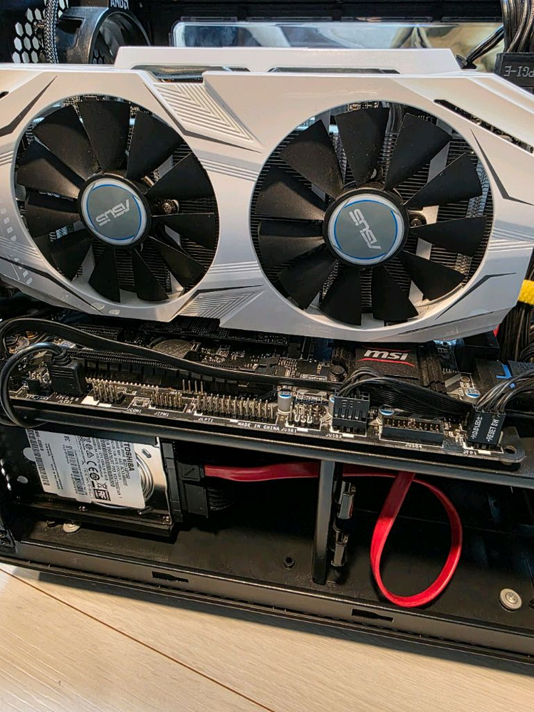 라이젠5 2600 16gb gtx1060 본체 및 29인치 와이드모니터 이미지