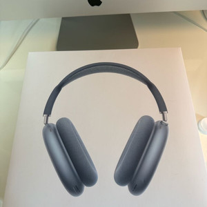 (상태SSS)애플 에어팟 맥스 c type 블루 풀박스+누아트 새 커버 이미지