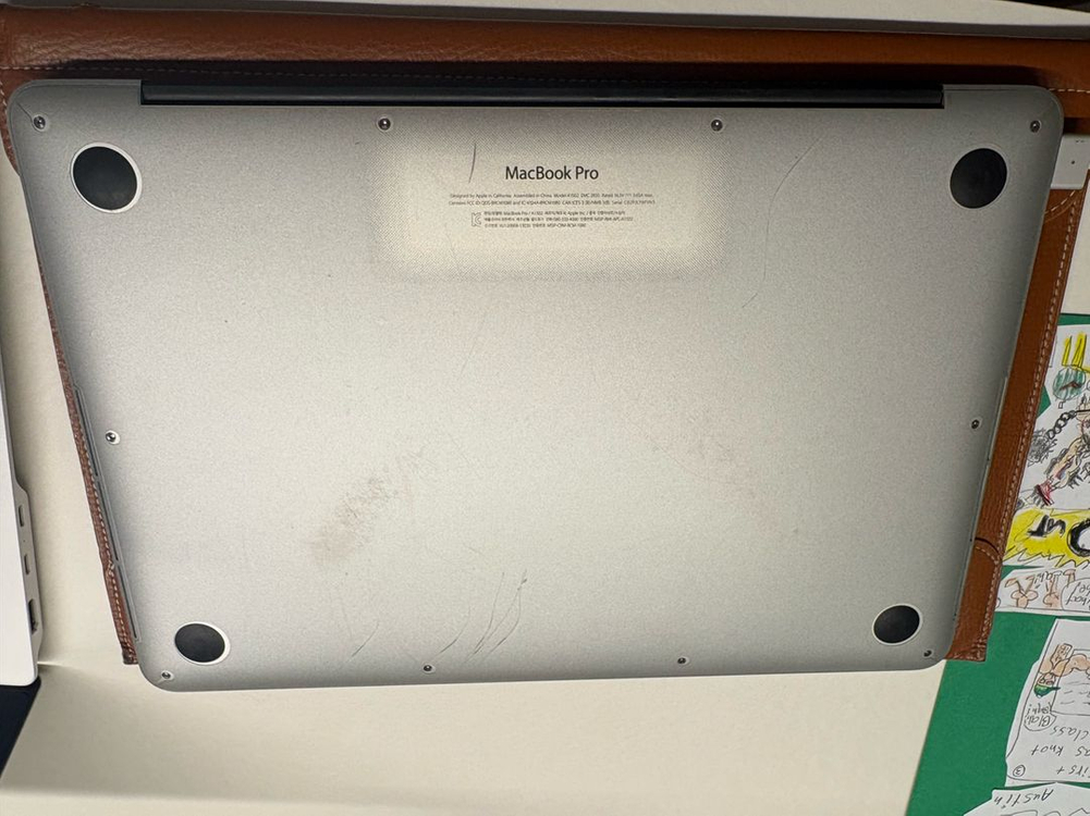 맥북 프로 13인치 128 gb 2015 early 판매합니다. (SSD 확장키트 포함) 이미지