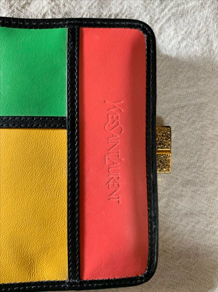 빈티지 입생로랑 지갑 이미지