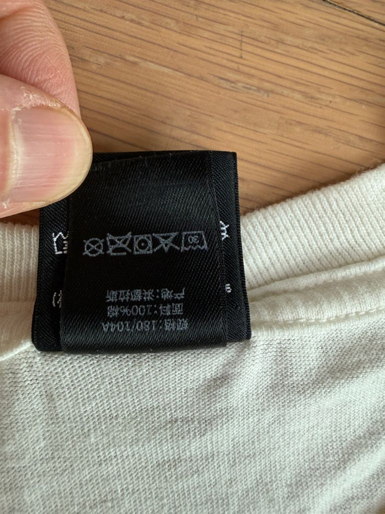 [XL] stussy 스투시 다이스 피그먼트 다이드 반팔 티셔츠 내츄럴 이미지