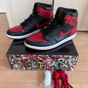 [320] 나이키 에어 조던1 레트로 하이 OG 브레드 밴드 2016 이미지