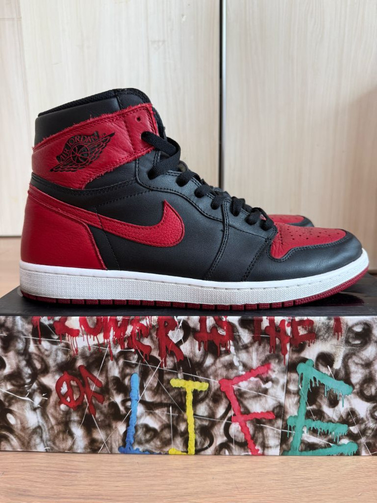 [320] 나이키 에어 조던1 레트로 하이 OG 브레드 밴드 2016 이미지
