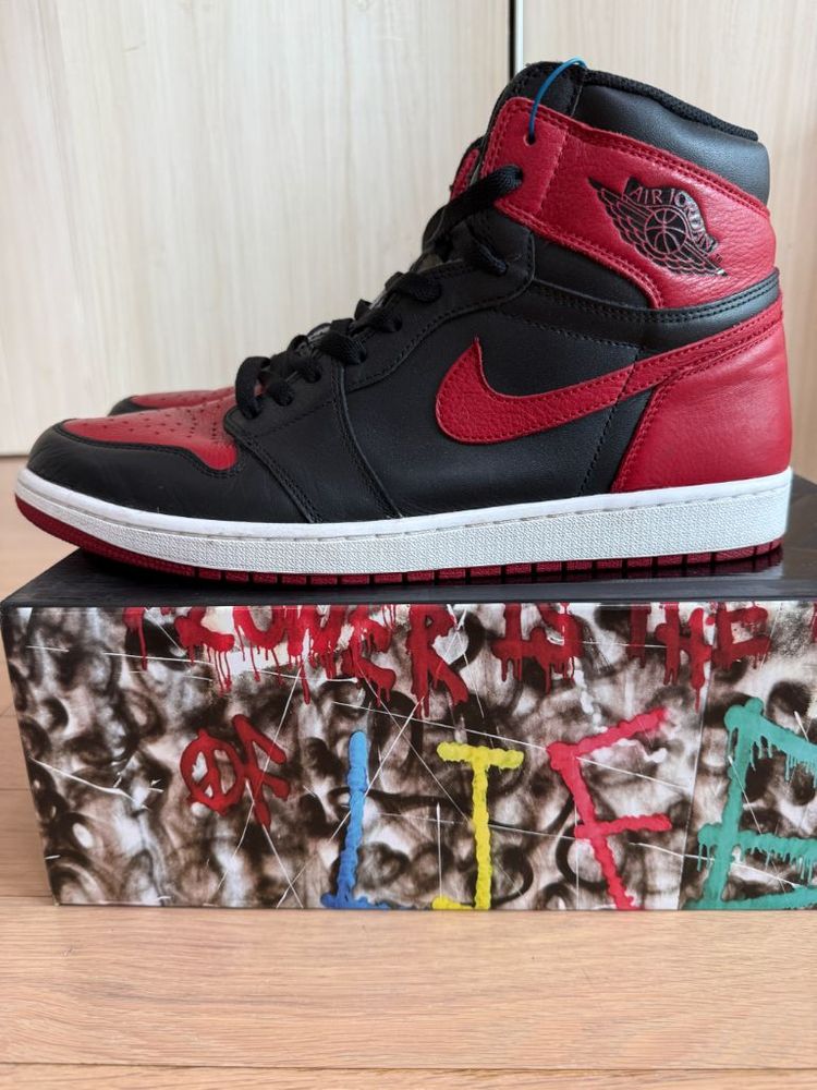 [320] 나이키 에어 조던1 레트로 하이 OG 브레드 밴드 2016 이미지
