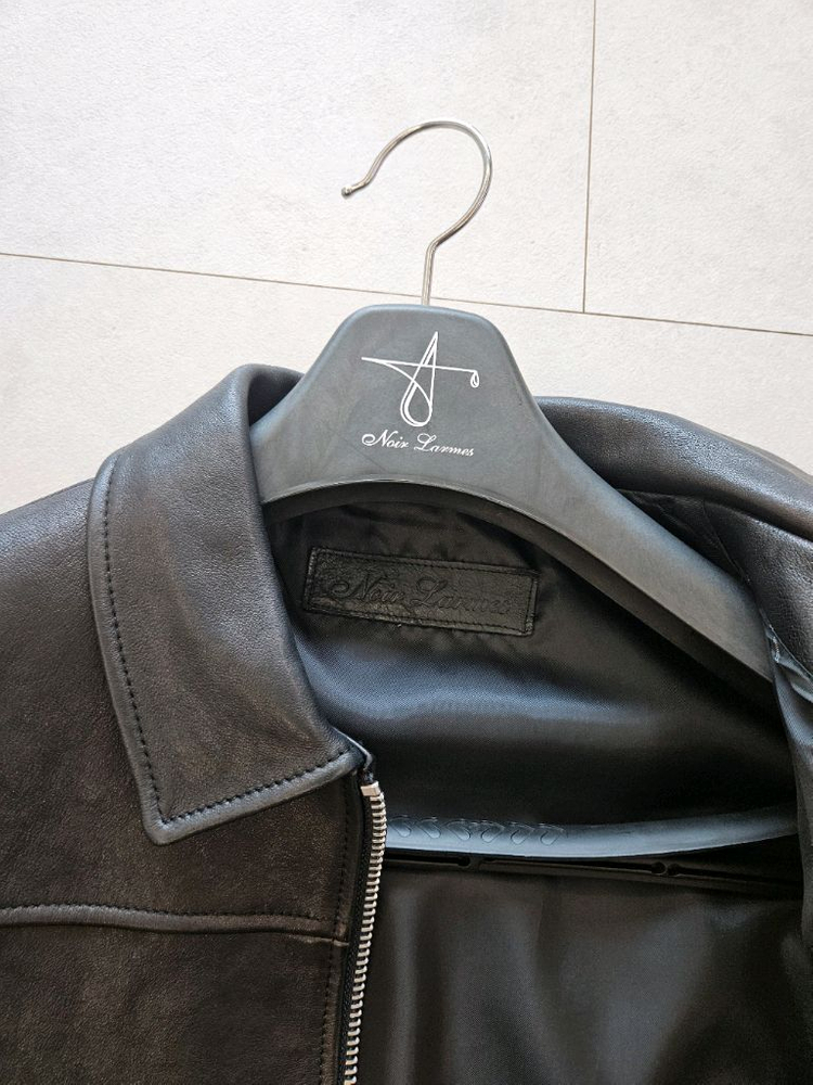 느와르 라르메스 램스킨 스탠다드 가죽 블루종 (46) 이미지