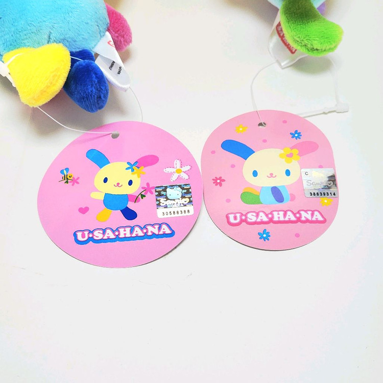 세트)산리오 우사하나 정품 인형 키링 2종_마스코트 누이 굿즈_오리지널+파스텔 어나더 컬러 마콧 이미지