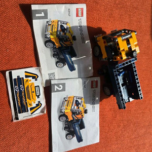 레고 테크닉 덤프트럭 (42147) 스티커 미사용