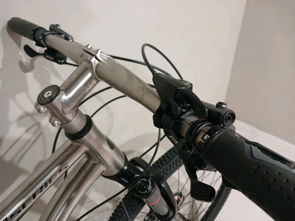 (새상품) 티타늄 MTB 자전거 코난트 T9 시마노 XTR--4