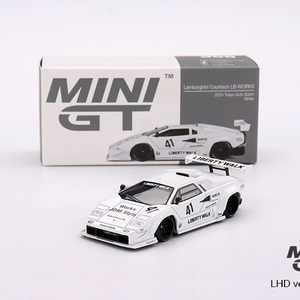 미니 지티 MINI GT 966 1:64 람보르기니 쿤타치 LB-WORKS 화이트