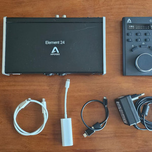 apogee element24 아포지 엘리먼트 24 오디오 인터페이스 오인페 (컨트롤러 포함)