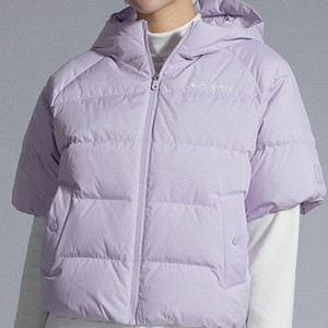 디스커버리 엘리아 RDS 다운 반팔 숏패딩 23ss