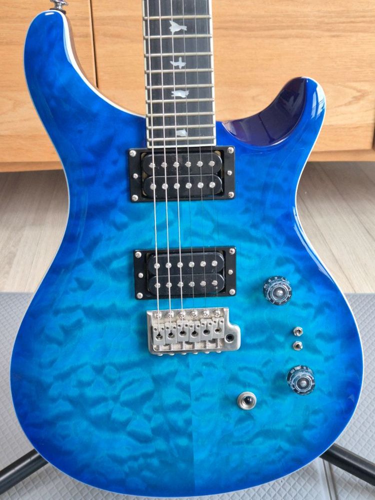PRS SE 2025 Model Custom24-08 Quilt-Lake Blue 초민트급!!! 이미지