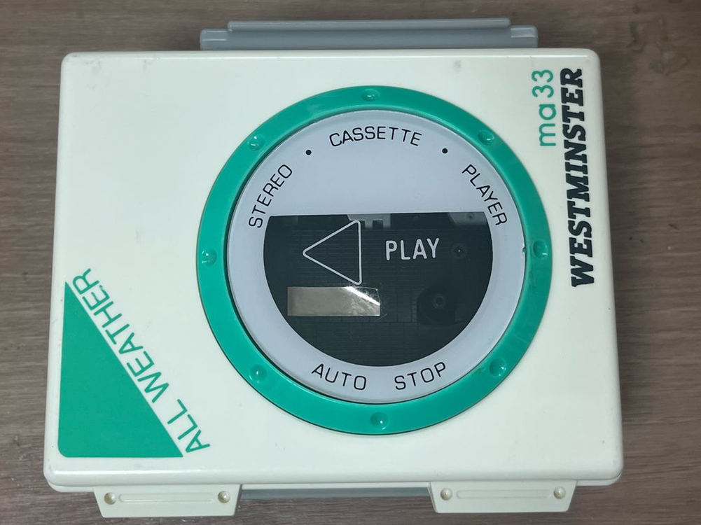 All Weather 디자인 방수 카세트 워크맨 Westminster--0