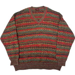 미쏘니 빈티지 케이블패턴니트 L 이미지