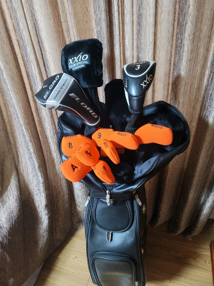 남성 젝시오 골프채풀세트 스틸 골프채세트 캐디백--1