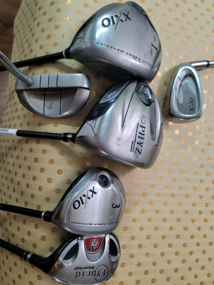 남성 젝시오 골프채풀세트 스틸 골프채세트 캐디백--4