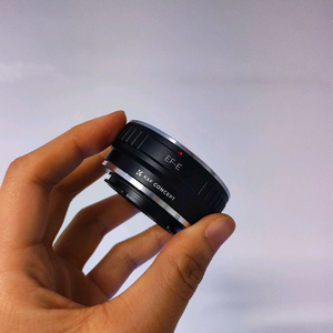 KnF Concept EF-E 캐논 EF 렌즈-소니 E 변환어댑터 이미지