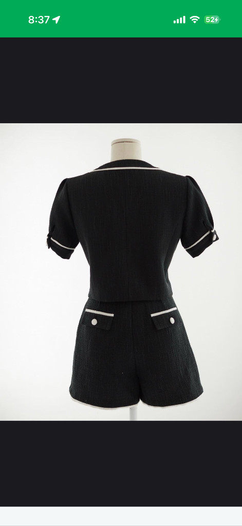 마리마켓 트위드 투피스세트 70퍼할인가 이미지