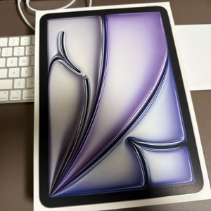 아이패드 에어 m4 스페이스그레이 128기가 미개봉 새제품 이미지