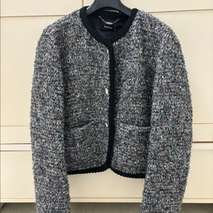 시스템 트위드 자켓