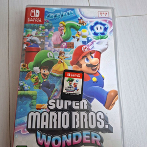 닌텐도스위치 슈퍼마리오 원더 타이틀
