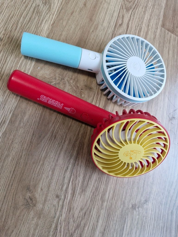 휴대용 선풍기 2개 세트 이미지