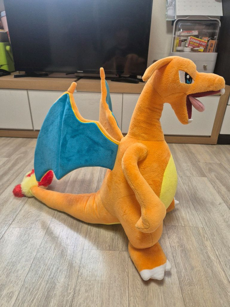 일반택포 (정품) 포켓몬스터 리자몽 대형 봉제인형--1