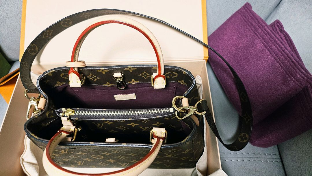 루이비통 몽테뉴 BB 새상품급 영수증 있음 이미지