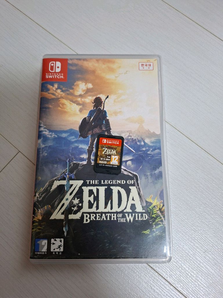 닌텐도스위치 젤다의전설 야생의숨결 타이틀--0