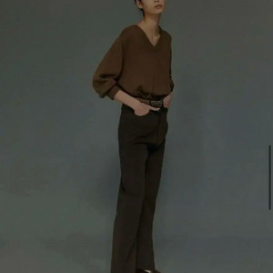 nothing written corduroy 낫띵리튼 로빈 코듀로이 팬츠 브라운 S