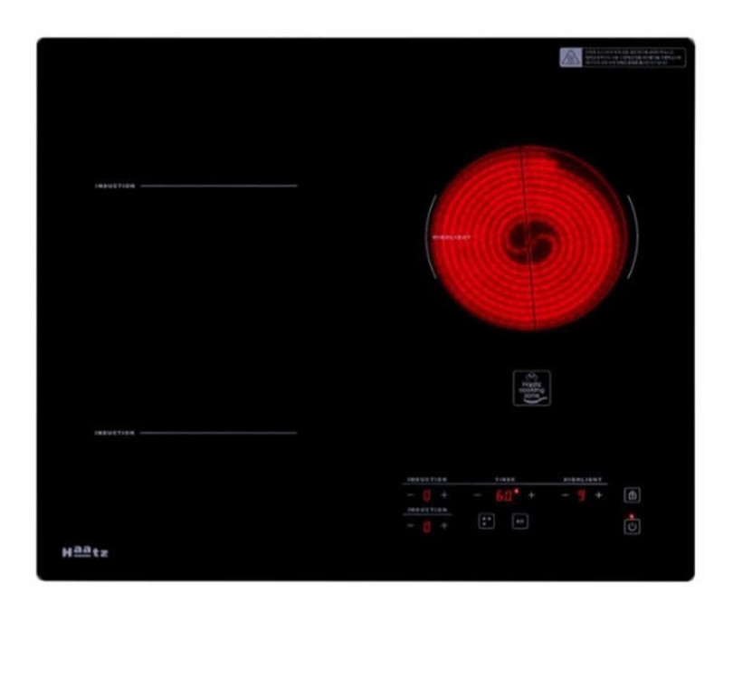 새제품 하츠3구하이브리드전기레인지 366DTL 2+1--1