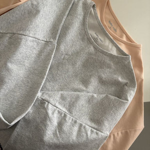 꺌랑 롤업 박시티 (그레이 완료) 이미지