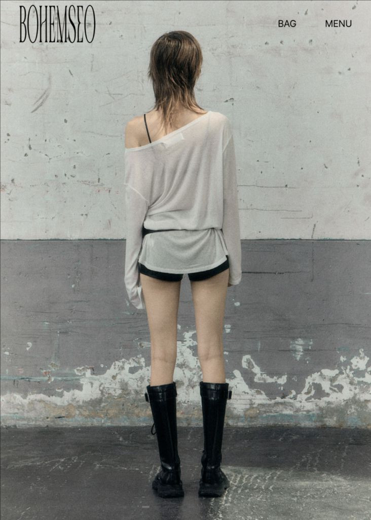 보헤미안서울 롱티 아이보리 (새제품) 이미지