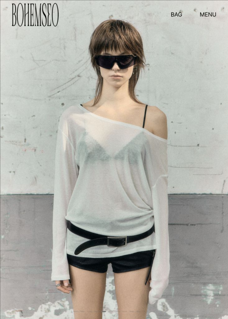 보헤미안서울 롱티 아이보리 (새제품) 이미지