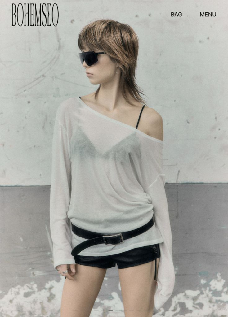 보헤미안서울 롱티 아이보리 (새제품) 이미지