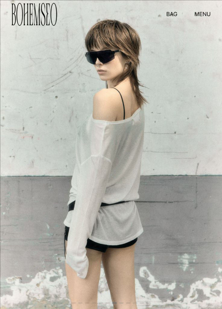 보헤미안서울 롱티 아이보리 (새제품) 이미지