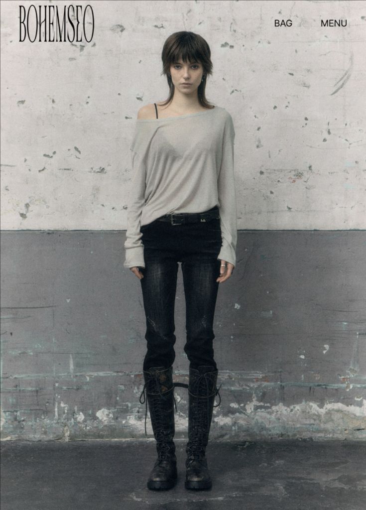 보헤미안서울 롱티 베이지 (새제품) 이미지