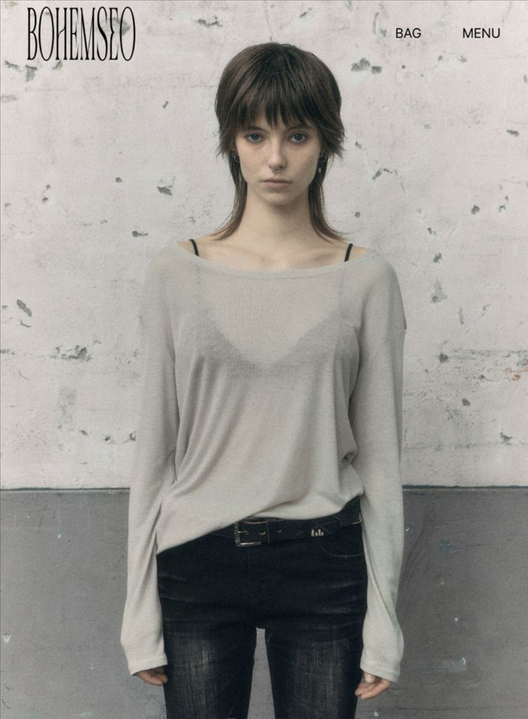보헤미안서울 롱티 베이지 (새제품) 이미지