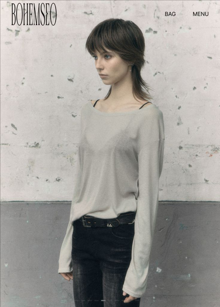 보헤미안서울 롱티 베이지 (새제품) 이미지